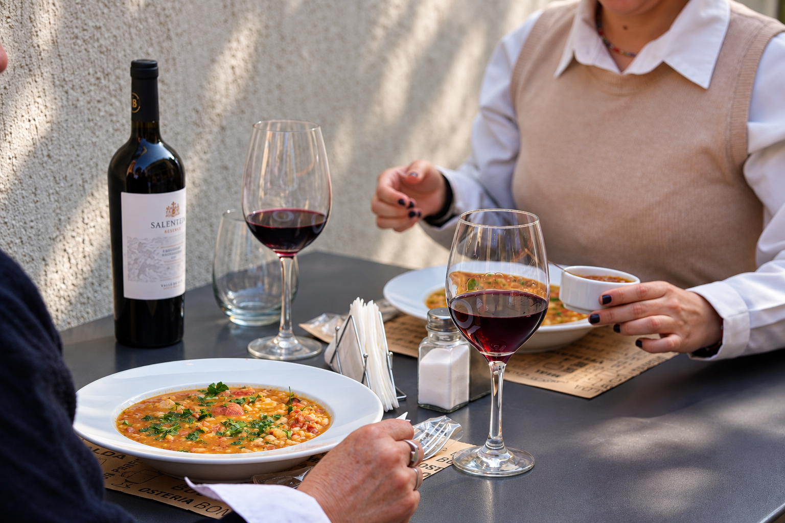 Gastronomía y vino en Ristretto